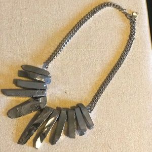 Yochi NY Rock Statement Necklace Anthropologie